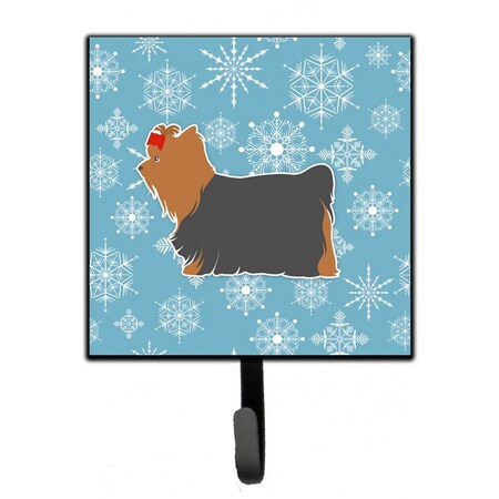 Carolines Treasures Winter Snowflake Yorkshire Terrier Yorkie Leash or Key Holder BB3534SH4